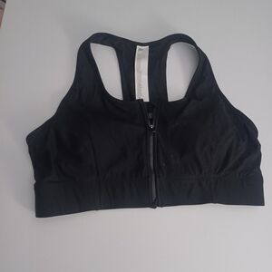 Fabletics Zip Front Sports Bra Sz XL